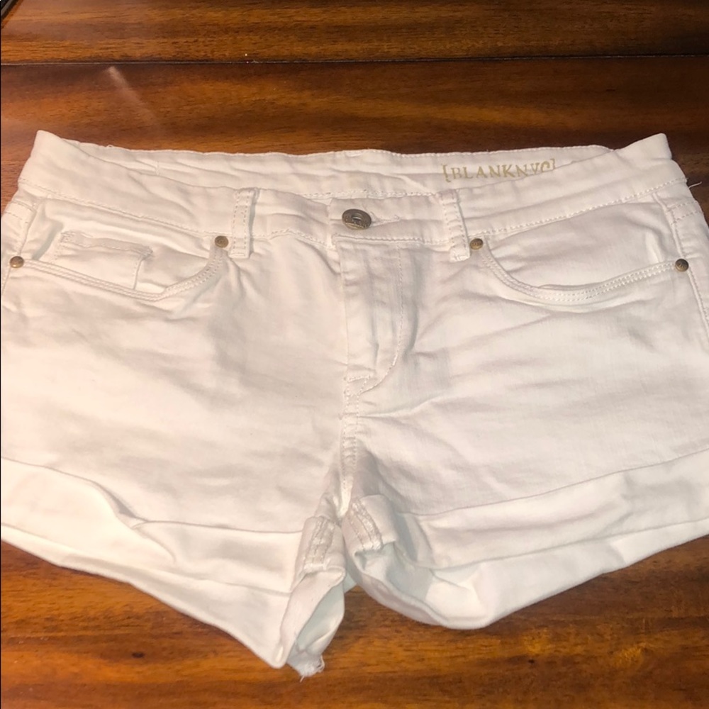 BLANKNYC white shorts